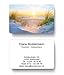 Produktbild 100 Visitenkarten, laminiert, 85 x 55 mm, inkl. Kartenspender - Urlaub Reise Ferien