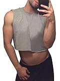Laughing Jack Costume Guide: How to Cosplay the CreepyPasta Clown 7 Grey Crop Top