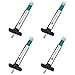Shappy 4 Pack Color Tyre Tread Depth Gauge Depth Measuring
