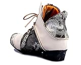 TMA 8818 Damen Halbschuhe Leder weiß - EUR 38