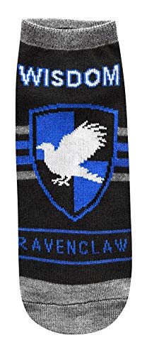 Harry Potter Ravenclaw Juniors/Womens 5 Pack Ankle Socks Size 4-10