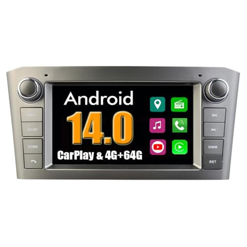 Autoradio GPS Toyota Avensis T25 Android Auto WiFi Bluetooth Écran Tactile