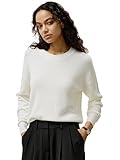 Vielseitig und schick: Mit seinem schlichten und doch unverwechselbaren Design lässt sich dieser Wollpullover im Basic-Stil zu Jeans für einen lässigen Look oder zu Röcken und Hosen für einen formellen Rahmen kombinieren. Sein anpassungsfähiger Stil sorgt dafür, dass es in jeder Situation getragen werden kann.