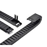 1meter Cable Chain 15 * 20 30 40 50mm Wire Transmission Carrier Plastic Drag Towline for 3D Printer Engraving(48mm,15x50 mm)