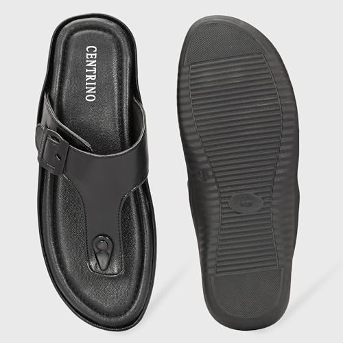 Image of Centrino Sandal for Men | Grip Insole for Stability | Modern Look with Straps | Comfortable Footwear (9775)