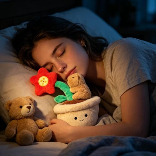 Capybara peluche coussin doudou mignon pour décoration et cadeau fille - 2