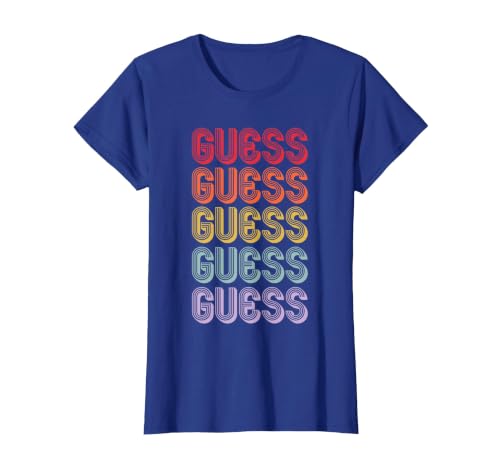 Guess T-Shirt, Women, Royal Blue, X-Small