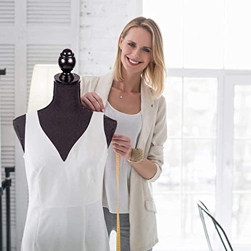Hklgorg Female Mannequin Torso Dress Form 60”-67” Height Adjustable Sewing Standing Manikin Body With Tripod Stand Manequins For Displays Women, Black #TOP4