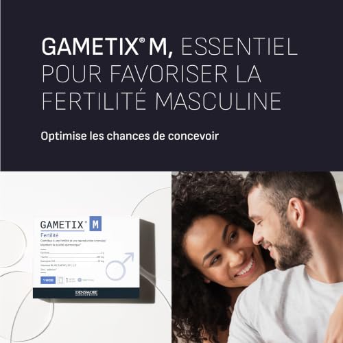 Densmore - GAMETIX M - Fertilité Homme - CoQ10, zinc - Cure 1 mois – vue 2