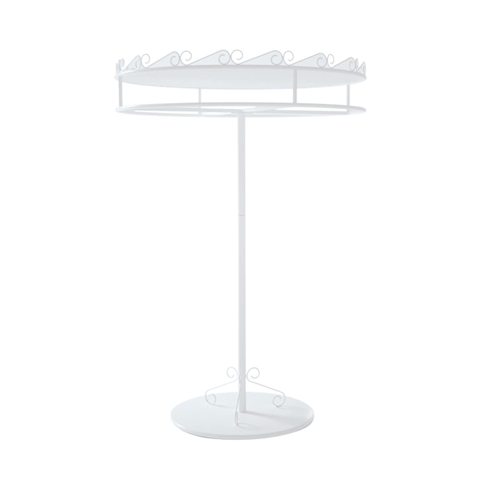 HPTHLY Clothing Rack,Rotating Standing Clothing Rack - Circular Display Stand For Commercial Residential Use, Large Capacity Garment Hanger For Retail Boutiques Wardrobes,W