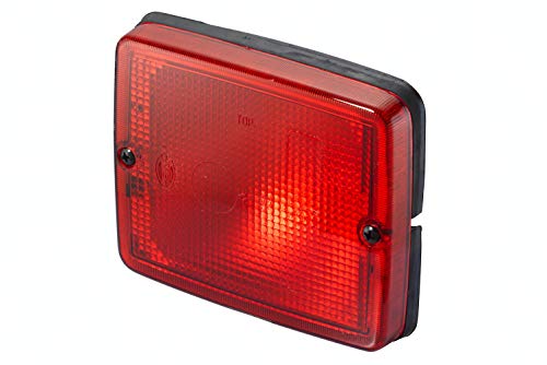 Feu stop additionnel HELLA 2Da 003 236-397 halogène rouge 12/24V encastré