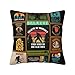 ZUMBULKJ Bigfoot Gifts for Men, Big Foot Sasquatch Gifts for Men, Bigfoot Sasquatch Gifts for Kids, Adults, Funny Big Foot Gift for Birthday Throw Pillow Cover 18"X 18"