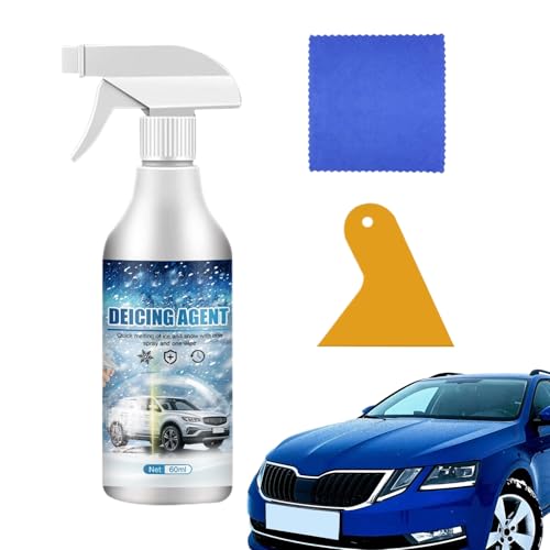 Spray dégivreur pour voiture, agent de fonte des neiges, agent de dégivrage doux pour pare-brise, fenêtre, porte, congélateur, réfrigérateur, glacière, trou de serrure, essuie-glace