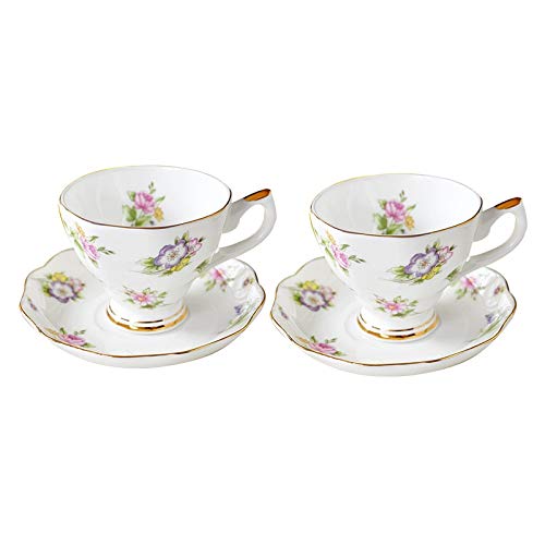 Service à café en porcelaine anglaise pour vos brunchs et déjeuners
