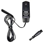 HQRP AC Adapter Power Cord Compatible with Braun Silk-Epil 7 - Dual Epilator, 7175, 7181, 7281, 7381, 7481, 7681, 7781, 7771, 7871, 7791, 7891, 7921, 7931, 7951, 7961, 5210 Type 5377 Epilator