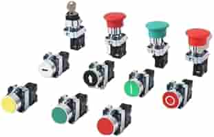 HEAD - Buton ビンディング&ケース　Generics the eirth 56 22mm XB2 Head Push Button Switch Emergency Stop Key Rotary