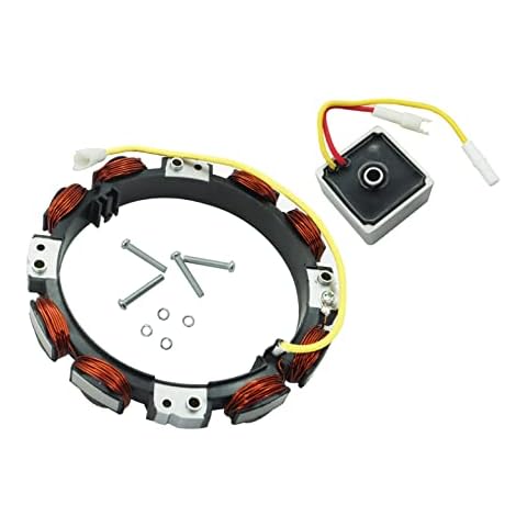 DABAZUALY 592829 Alternator for BS Tri Circuit Or 5/9 Amp with Regulated 794360 Voltage Regulator,Replacement for 691065 and 392595 Cover