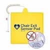 Secure Safety Solutions Chair Alarm for Elderly Dementia Patients Fall Prevention - 12 x 12 Pressure Sensor Pad, 80-120 dB Monitor - Wheelchair Safety Caregiver Alert System for Monitoring Seniors