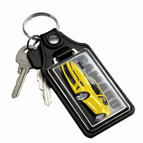 Image of Brotherhood Car Key Chain for Camaro - Classic Models Keychain for Men and Women Gift Key Ring - -