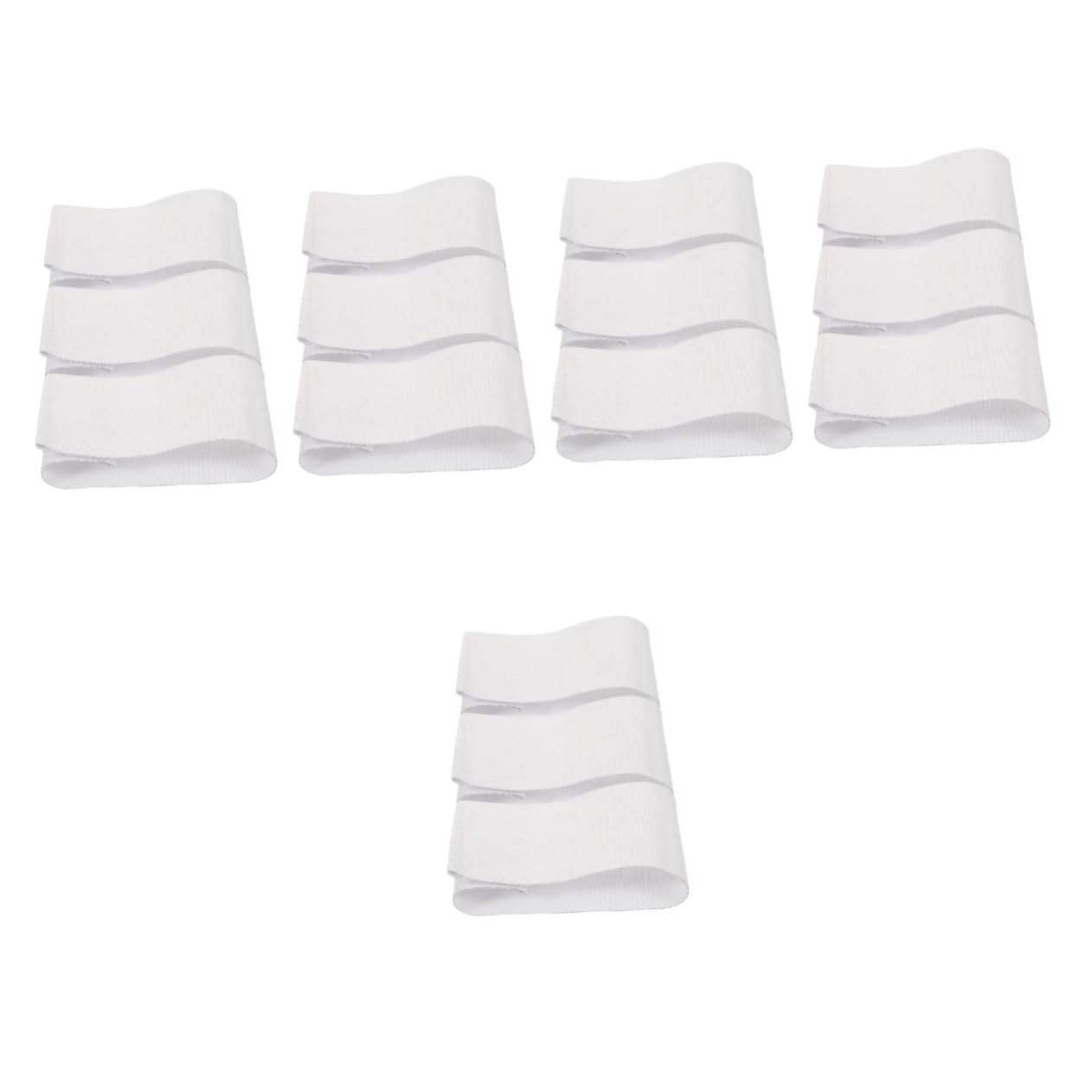 Abaodam Braccio Vuoto Football Futbol Soccer Fascia Da Calcio Bracciali Accessori Bande Fascia Da Basket Portatile Fascia Da Braccio Vuota Fai Da Te Nylon Bianca