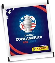 1 Envelope de Figurinhas da Copa America