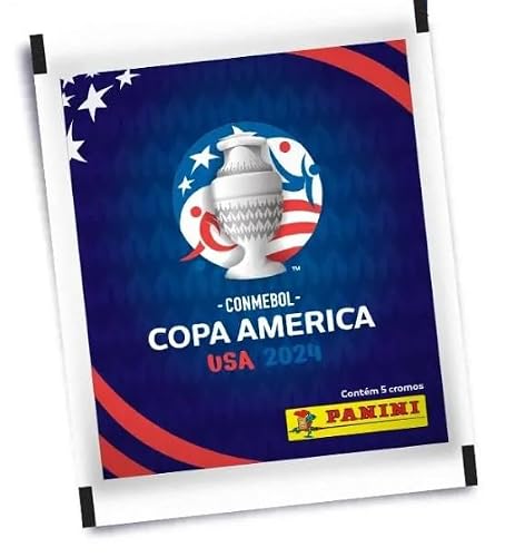 10 Envelopes de figurinhas da Copa America