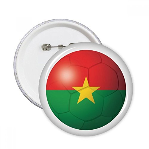 Badge Burkina Faso drapeau XL pour remplacer vos accessoires ternes par un style football