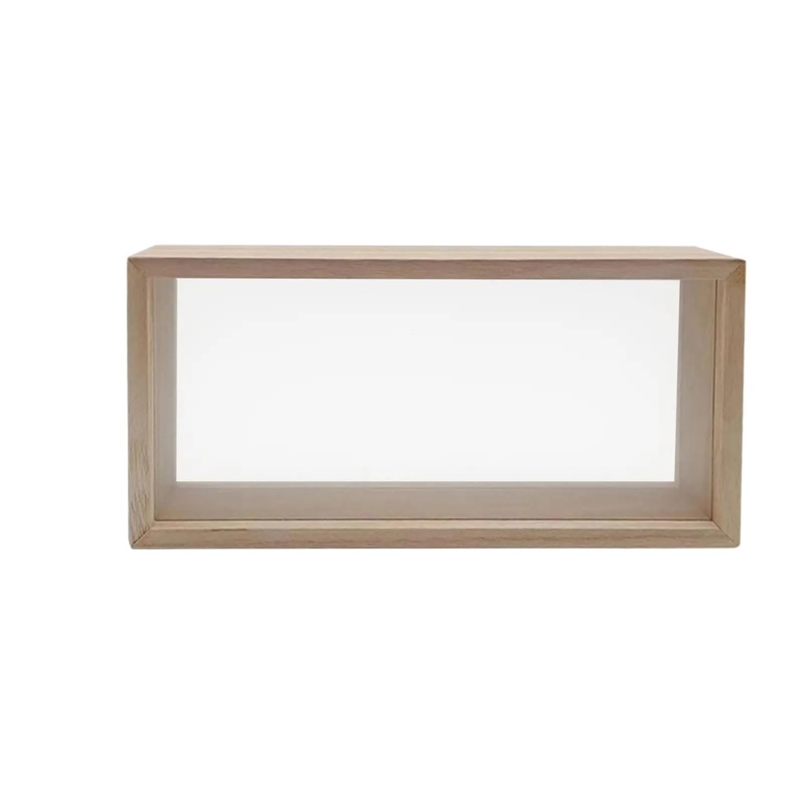 Shadow Box 3Pcs Picture Frame for Dried Flowers Wooden Deep Dried Flower Display Frame for Memorabilia Award Photos Bouquet(A)