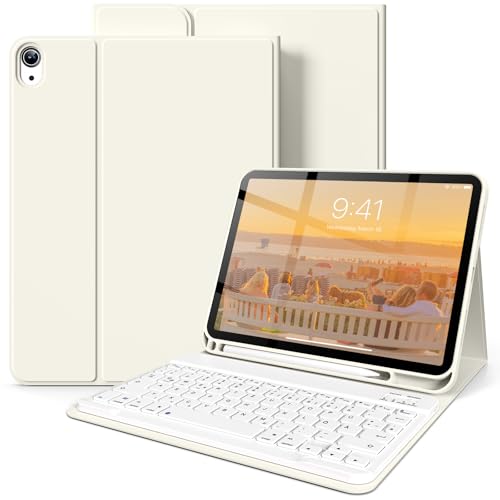 SZPSGC Hülle mit Tastatur für iPad A16 11/10 Gen (2025/2022, 11/10,9 Zoll)