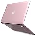 iBenzer Macbook Air 13" Plastic Hard Case, (Rose Gold)