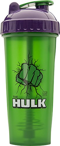 PerfectShaker Hero Series Shaker Cup, Hulk, 28 oz