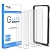 Novaeast Screen Protector for iPhone 8, iPhone 7, iPhone 6s, iPhone 6 Tempered Glass Screen Protector 4.7-Inch with Easy Install Frame, 3-Pack