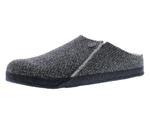 Birkenstock Unisex Zermatt Shearling Dark Gray 5-5.5 Narrow