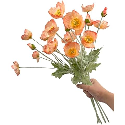 Mythlty Artificial Silk Poppies Cover