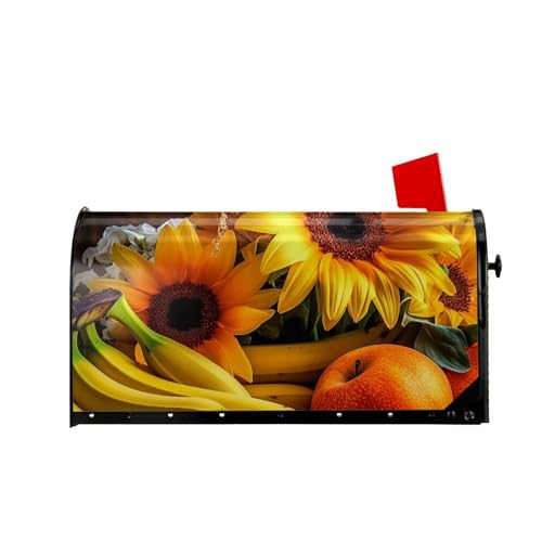 Housse de boîte aux lettres tournesols pour illuminer votre jardin en été