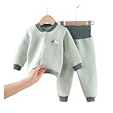 ✽Wenn Skifahren, Joggen, Laufen, Radfahren oder Fußball draußen, tragen Sie das thermische Unterwäsche -Set, damit Kinder in kaltem Klima oder schlechtem Wetter warm und gemütlich bleiben können.