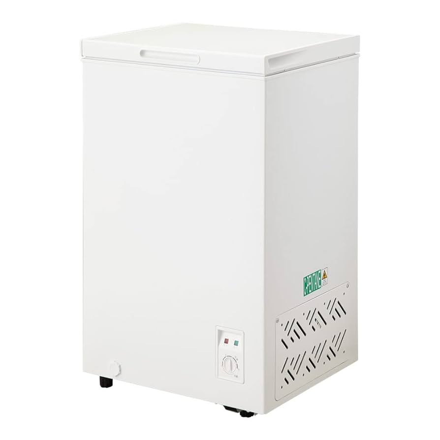 Amazon | simplus 冷凍庫 99L 幅54.5cm 1ドア 上開き セカンド