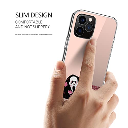 Phone Case Boo Protect You Tpu Whore Cover Ghost Shockproof Face Accessories Compatible With Iphone 14 Pro Max 13 12 11 X Xs Xr 8 7 6 6S Mini Plus Galaxy S9 S10 S20 S21 Ultra Plus Note Transparent #TOP1