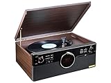 Lautsprecher - 2x 9W Stereolautsprecher (8x8x2cm) bieten einen klaren Klang für so ein kleines und handliches Gerät. Auch die Fernbedienung macht den Umgang mit diesem Digitalradio noch einfacher