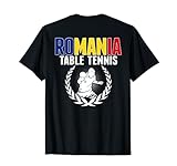 Romania Table Tennis Lovers - Romanian Ping Pong Supporter T-Shirt