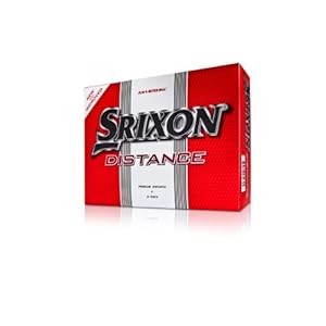 Srixon Distance, Bola Hombre, Blanco, 12 Pack