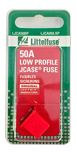 Littelfuse LJCA050.XP JCASE Low Profile 50 Amp Carded Fuse