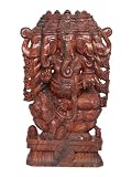 Exquisito regalo espiritual: un regalo excepcional y memorable para ocasiones auspiciosas como inauguración de la casa, inauguración de templos, bodas o hitos. Esta talla exótica de la India es una obra de arte de calidad reliquia que honra el viaje espiritual del receptor y el aprecio por la cultura india.