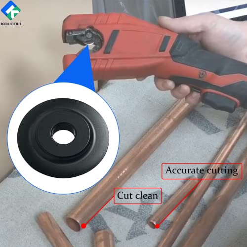 KOLEOLL 2 Pack 48-38-0010 Copper Tubing Cutter Wheel Compatible with Milwaukee 12V Copper Tubing Cutter Model 2471