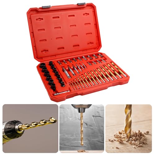 Juego de 49 Piezas Extractor Tornillos y Brocas Izquierda miniatura 2