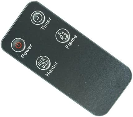 Remote Control Compatible for Classic Fire Vancouver AJ145 & Sunnydaze Decor LOE-404 319265918 &(Regal Flame LW8052WD LW8053BRC) LED Electric Fireplace Space Heater