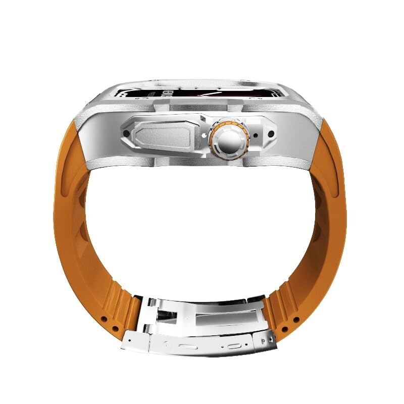 Étui en métal bracelet mode ensemble style RM pour iWatch Ultra homme - 2
