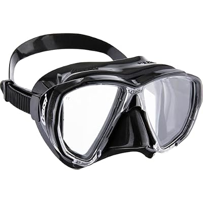 Cressi Mask and Snorkel Kit for Snorkeling and Freediving - Wide View and Dry Snorkel- Big Eyes & Seal Dry - Made in Italy