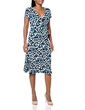 Features: wear to work, short sleeve, v neck, ptd ity, fit & flare 44 INCH Wardrobe essentials: This dress is an essential part of any wardrobe Wear it, love it: This dress is sure to become a staple in your closet. Year-round fashion: These dresses ...