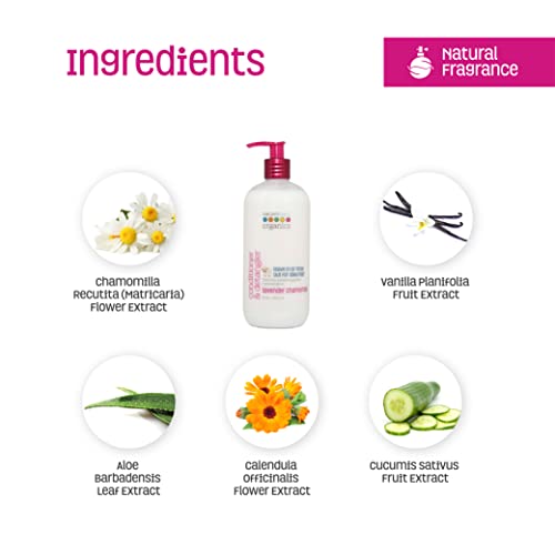 Nature's Baby Conditioner And Detangler, Formulated For Problem And Sensitive Skin, No Sulfate Or Artificial Fragrances, Lavender Chamomile, 16 Oz #TOP2